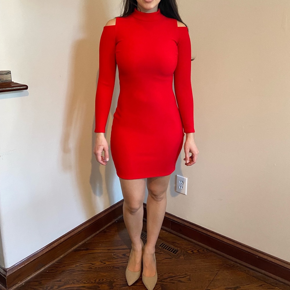 Sexy red dress from Express